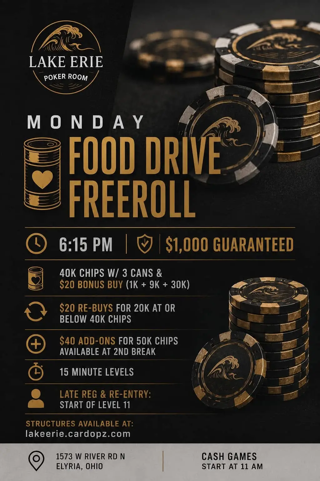 Food Drive Freeroll
