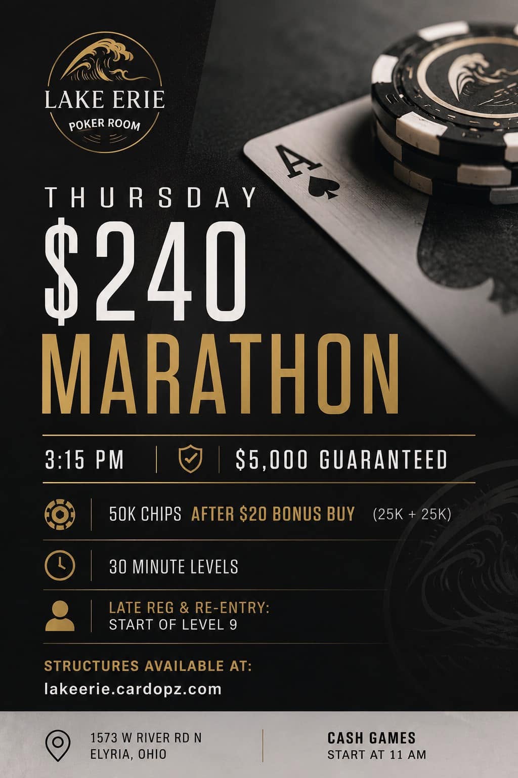 Thursday $240 Marathon